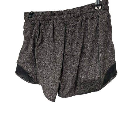 Lululemon Hotty Hot Low rise Lined Short 4” Size 6 Tall Heather Lux Multi Black - Picture 4 of 8